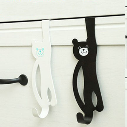 Cute Multi-Functional No-Trace Door Hooks for Home