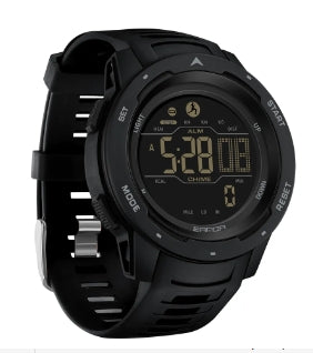 Military Waterproof Watch with Step Counter & Alarm (One)