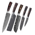 Damascus Chef Knife Collection