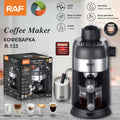 Máquina de Café Italiana Semi-Automática Compacta para Hogar