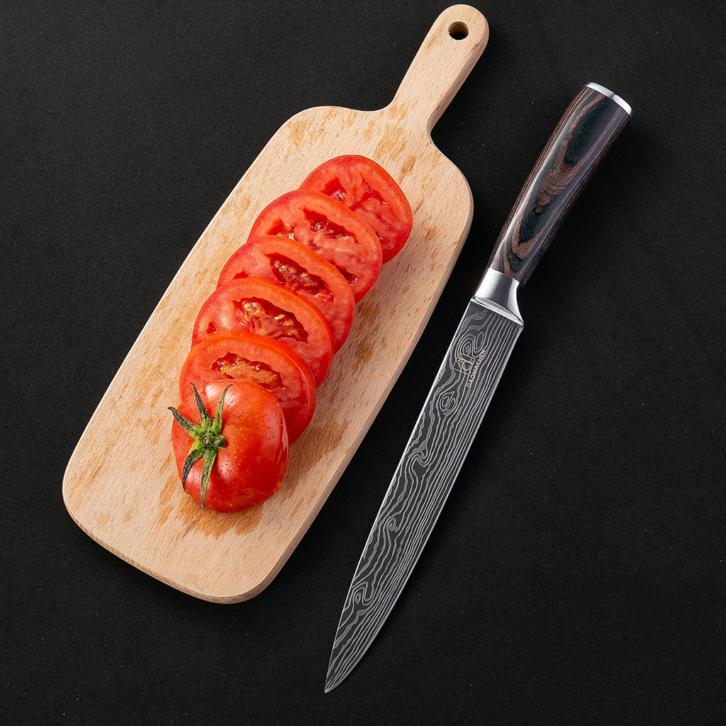 Damascus Chef Knife Collection