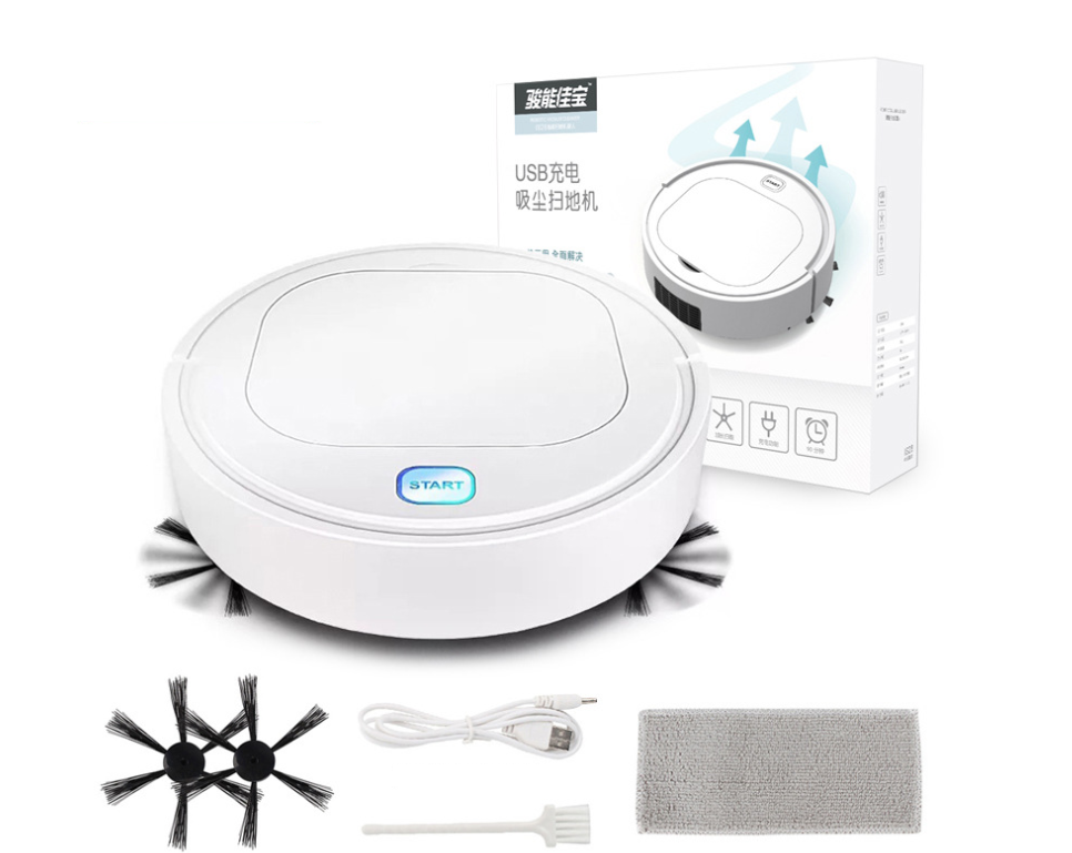 Robot Aspirador Inteligente para el Hogar con Control de Voz