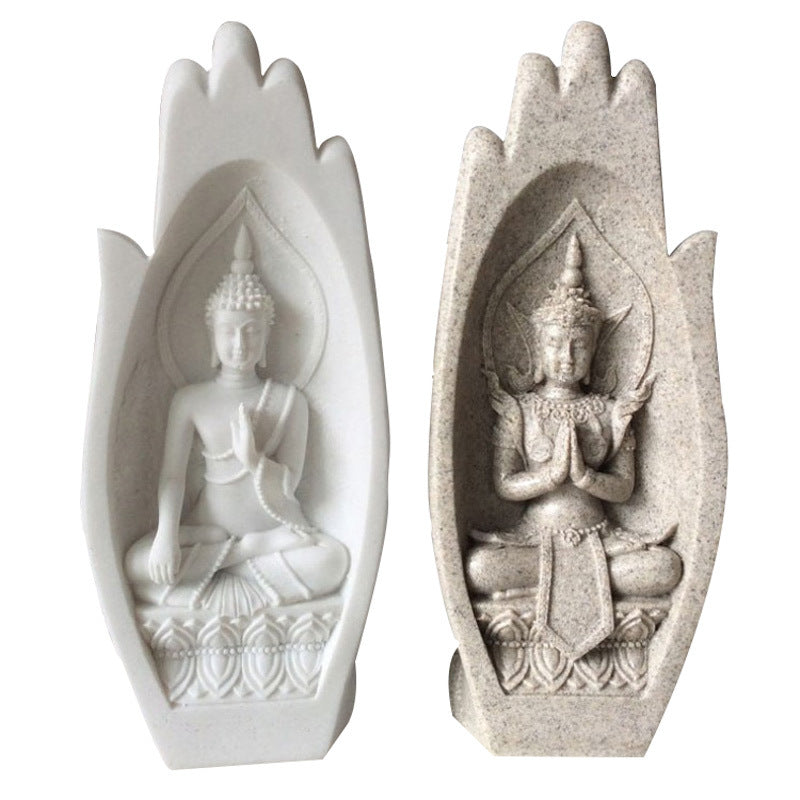 Elegant Buddha Hand Art Piece