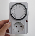 EU Standard Timer Socket, 16A Mechanical Timer Switch