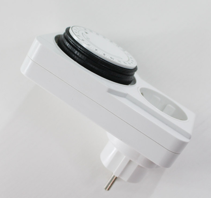 EU Standard Timer Socket, 16A Mechanical Timer Switch
