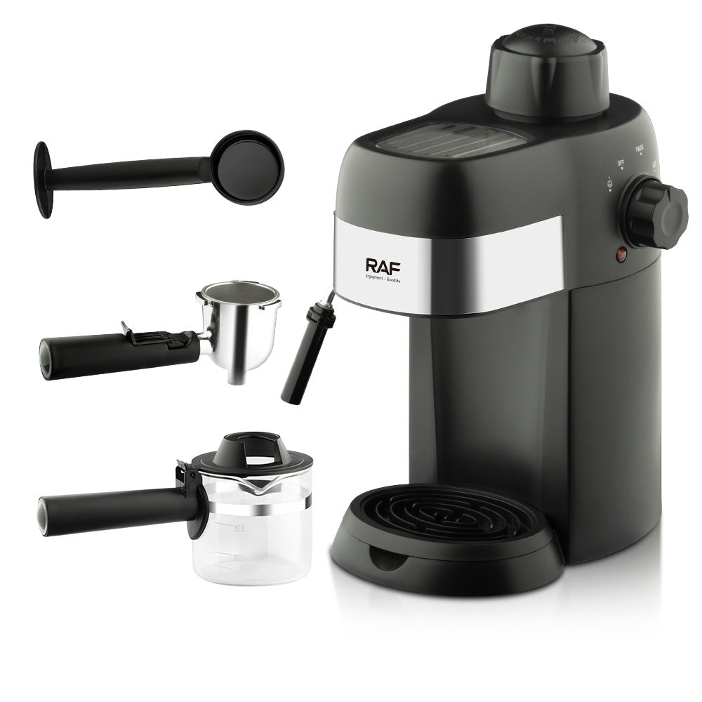 Máquina de Café Italiana Semi-Automática Compacta para Hogar